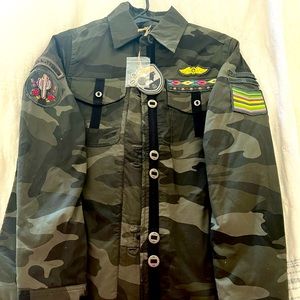 Womens STS Ranchwear camo canvas jacket XS